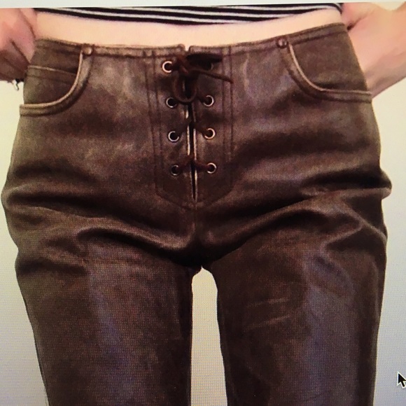 ⚡️SALE ⚡️ GUESS Leather Bell Bottoms