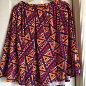 Lularoe Large Madison. Vintage Print.
