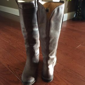Frye Paige leather tall riding boots