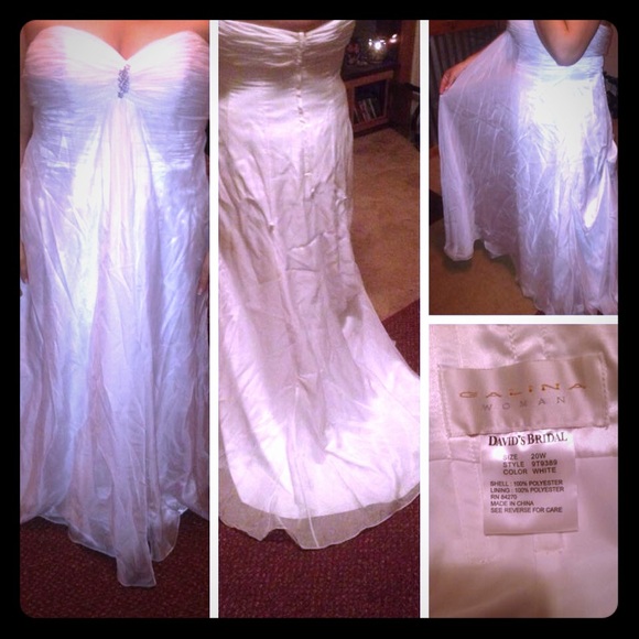 David's Bridal Galina wedding dress