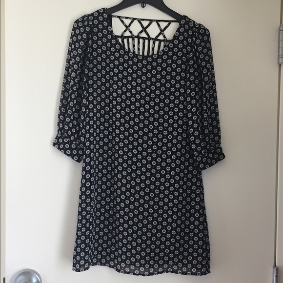 Navy Printed Tunic