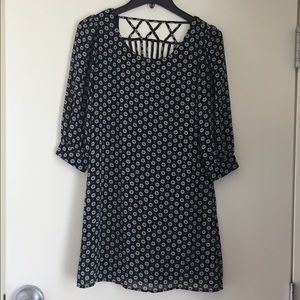Navy Printed Tunic