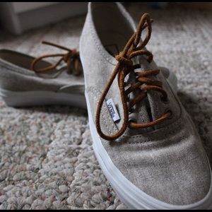 Tan Authentic Slim Vans
