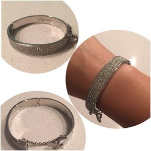Jewelmint Silver Pave Bracelet