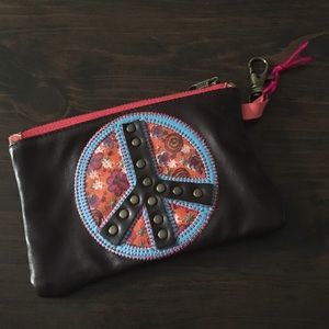 Boho coin pouch/ id holder