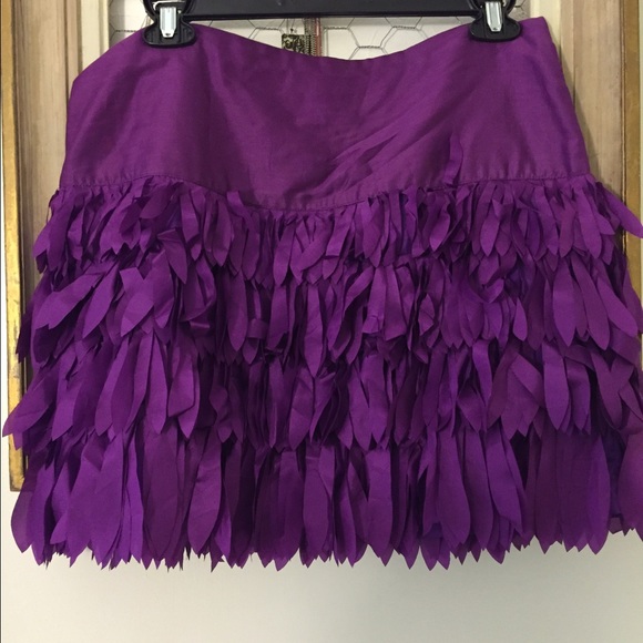 Magenta mini skirt worn 1 time to a wedding.❤️❤️❤️
