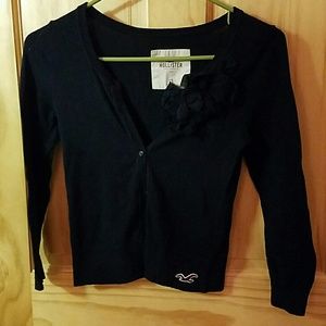 Navy blue cardigan