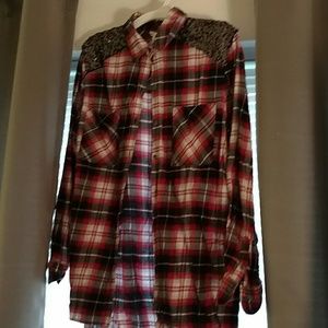 Bethany Mota Plaid Shirt