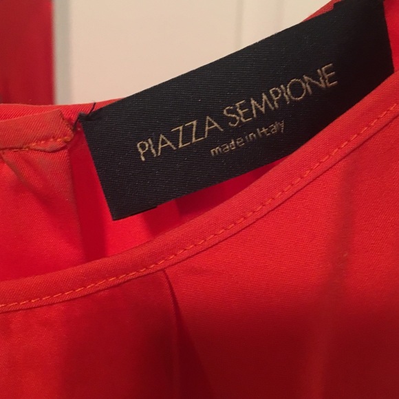 Bright orange blouse - Picture 3 of 3