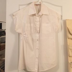 Hache asymmetrical blouse