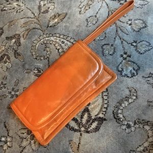 FLASH SALE Orange Latico Clutch/Wristlet