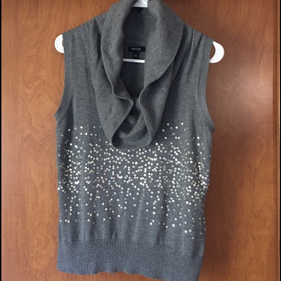 Apt 9 sleeveless sweater shirt - Picture 1 of 3