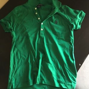 Ralph Lauren polo shirt ladies Large slim fit
