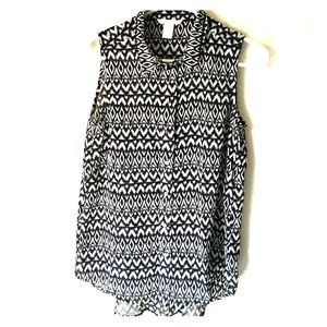 H&M button up blouse