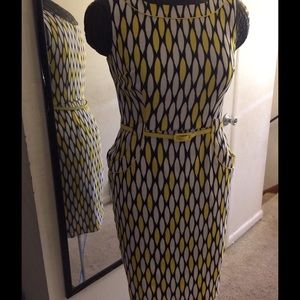 Belted dress