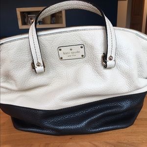 Kate Spade Pebble Leather Grove Court Satchel