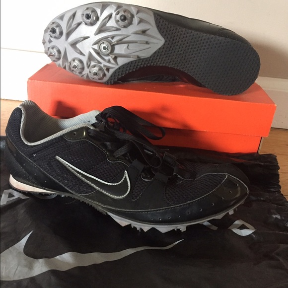 Nike Track Shoes (Spikes) Black and White