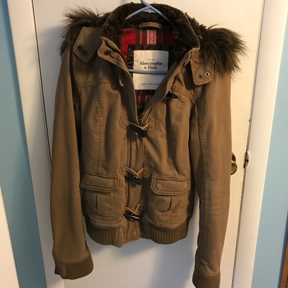 Fur Hood Abercrombie & Fitch Jacket