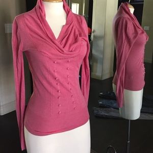 Pink WINK (designer) M sweater