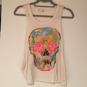 sugar Skull tank top