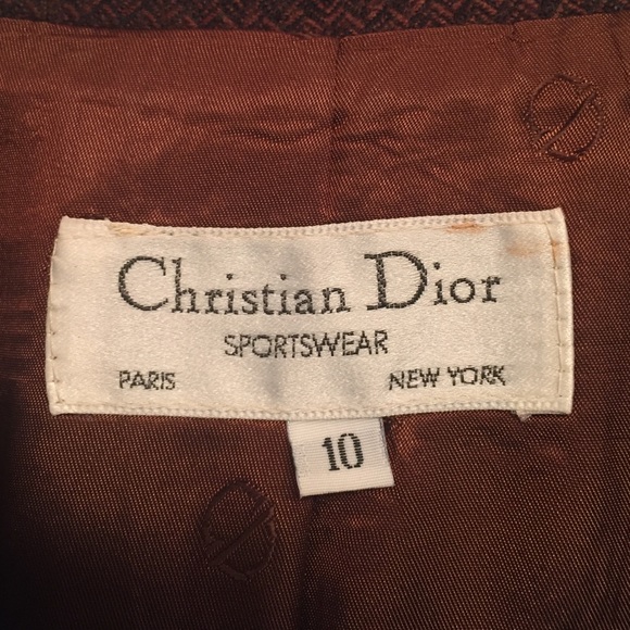 Christian Dior light coat size 10 - Picture 4 of 4