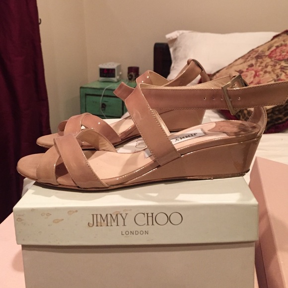 Jimmy Choo chiara patent leather sandal