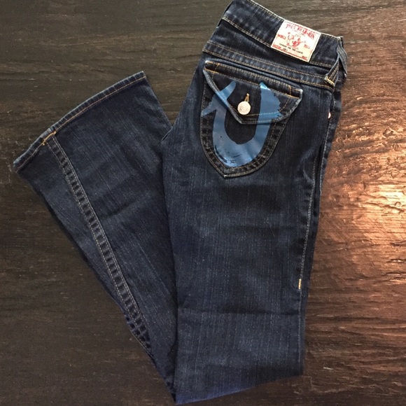 True religion wide leg jeans size 29