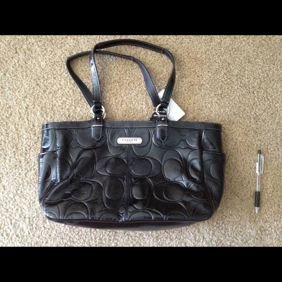 Coach new purse black leather