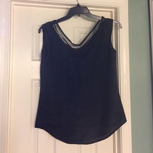 Black boutique casual/blouse