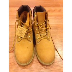 Tan Timberland Boots