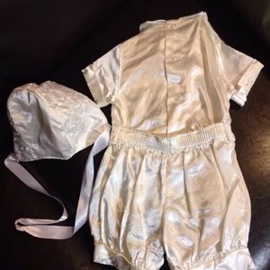 made in usa boutique Matching Sets - satin christening wedding shortalls Jon jons made in usa boutique Matching Sets - satin christening wedding shortalls Jon jons