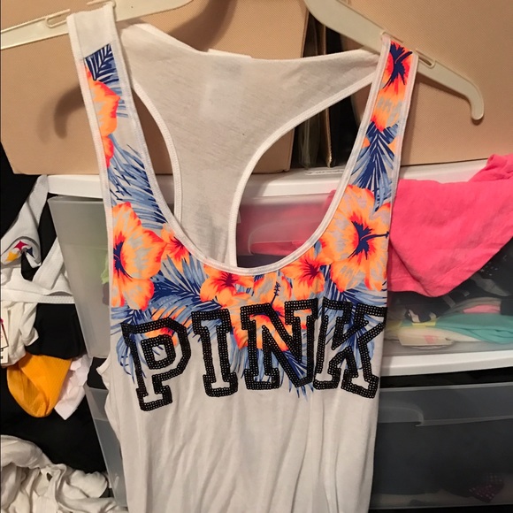 Pink tank top
