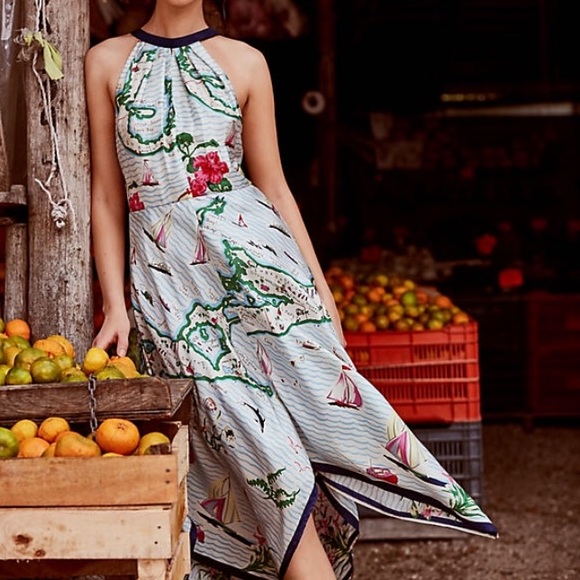 Anthropologie Cartography Dress