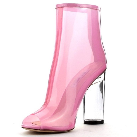 Pink Clear Booties ✨🎀 - Picture 2 of 2