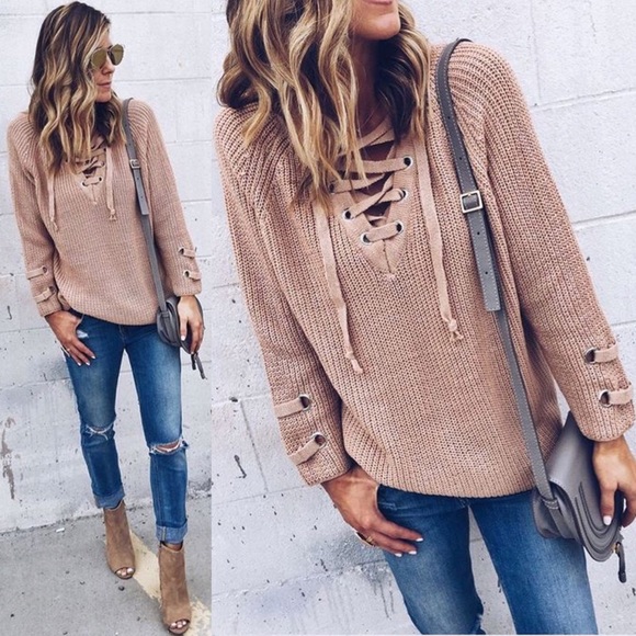 🆕ALIA solid sweater tunic top - OLIVE - Picture 4 of 4