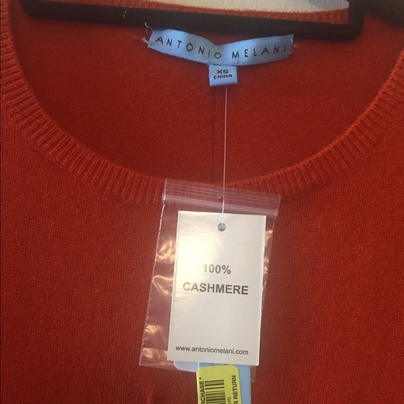 🚫🚫🚫SOLD 🚫🚫🚫Antonio Melani Cashmere sweater - Picture 3 of 4