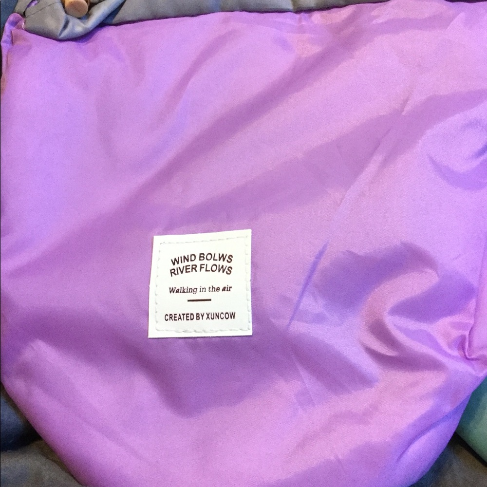 Light blue, light pink, purple make up bags - Picture 3 of 7