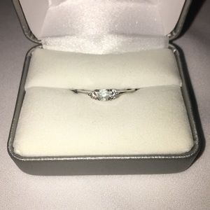 Aquamarine Stone Ring