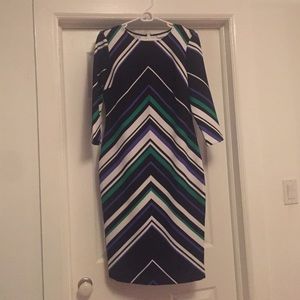 Cute striped sheath dress