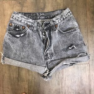 Vintage Levi Jean shorts