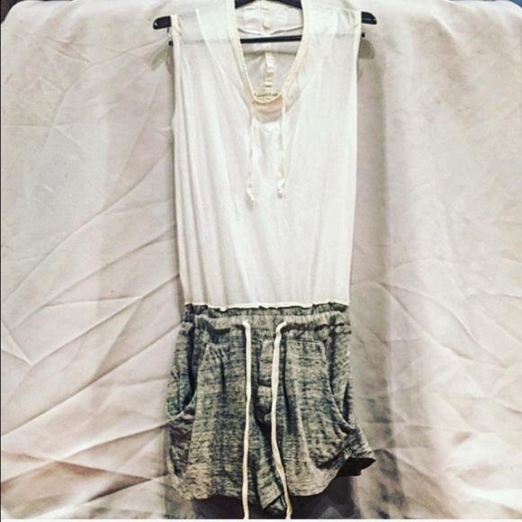 ALLSAINTS SPITALFIELDS Cotton Jersey Romper US8