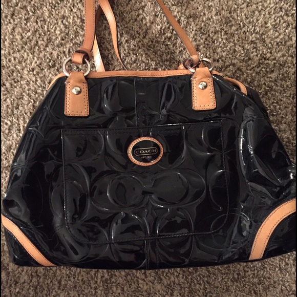 Gently used coach purse