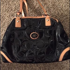 Gently used coach purse