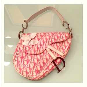 2 Christian Dior saddle bags