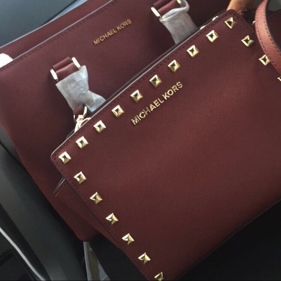 Michael Kors Medium studded Selma