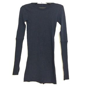 Enza Costa for Intermix Thumbhole Cuff Knit Tee