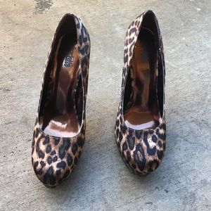 Charlotte Russe leopard heels
