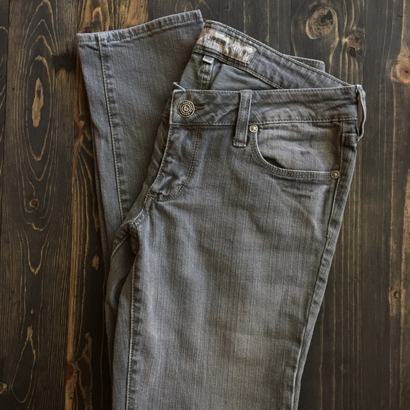 PacSun BULLHEAD Super Skinny GRAY Jeans (low-rise)