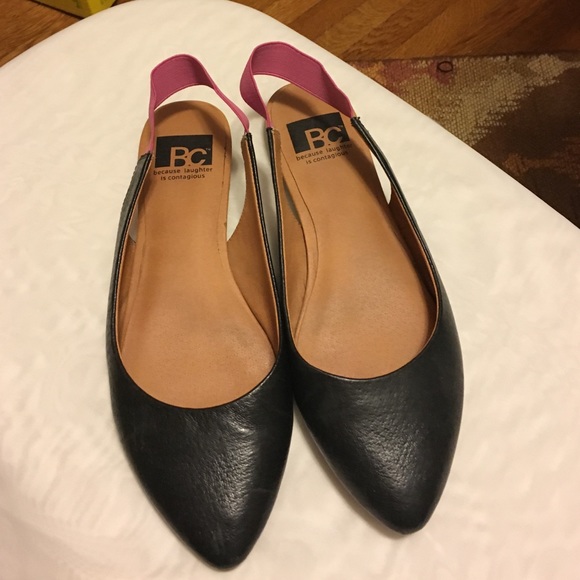 NWOB BC Footwear Sling Back Ballet Flat