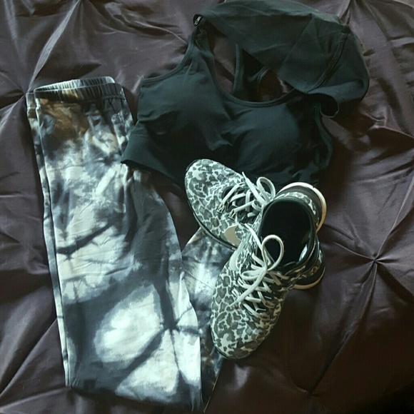 Tye Dye Leggings- Full Length - Picture 4 of 4